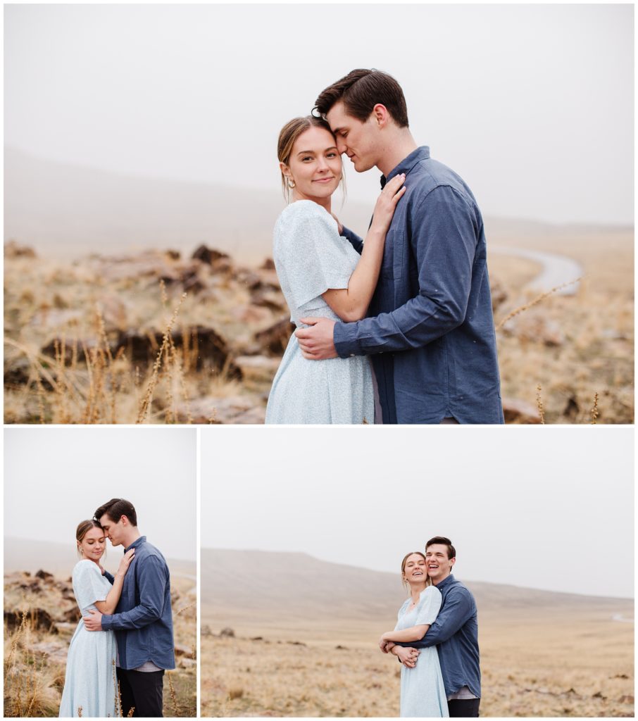 Utah Couples Session on the Great Salt Lake. Lifestyle Photography by Mary Horne Nelson. Engagement Photo. 