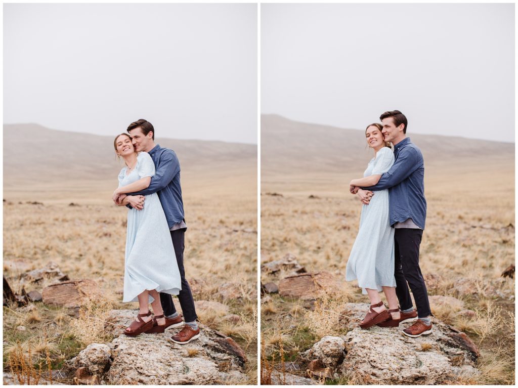 Utah Couples Session on the Great Salt Lake. Lifestyle Photography by Mary Horne Nelson.