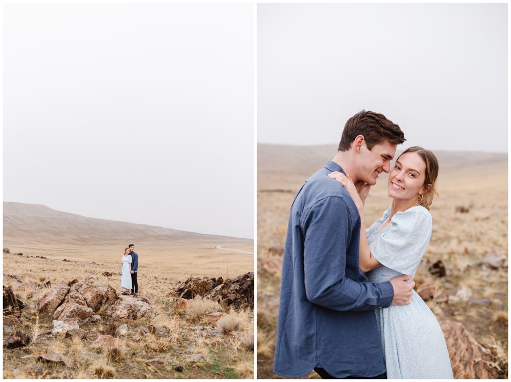 Utah Couples Session on the Great Salt Lake. Lifestyle Photography by Mary Horne Nelson. 
