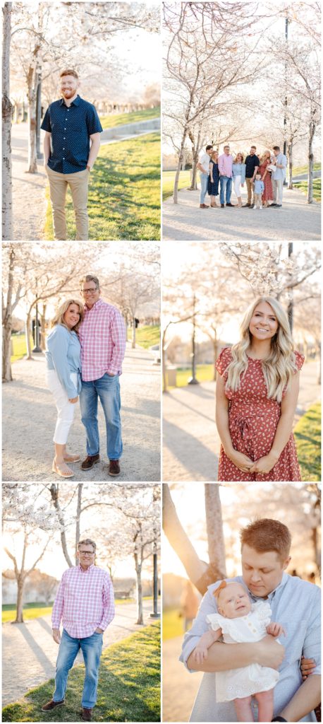 Utah Family Photographer, Individual Portraits, Utah Cherry Blossoms