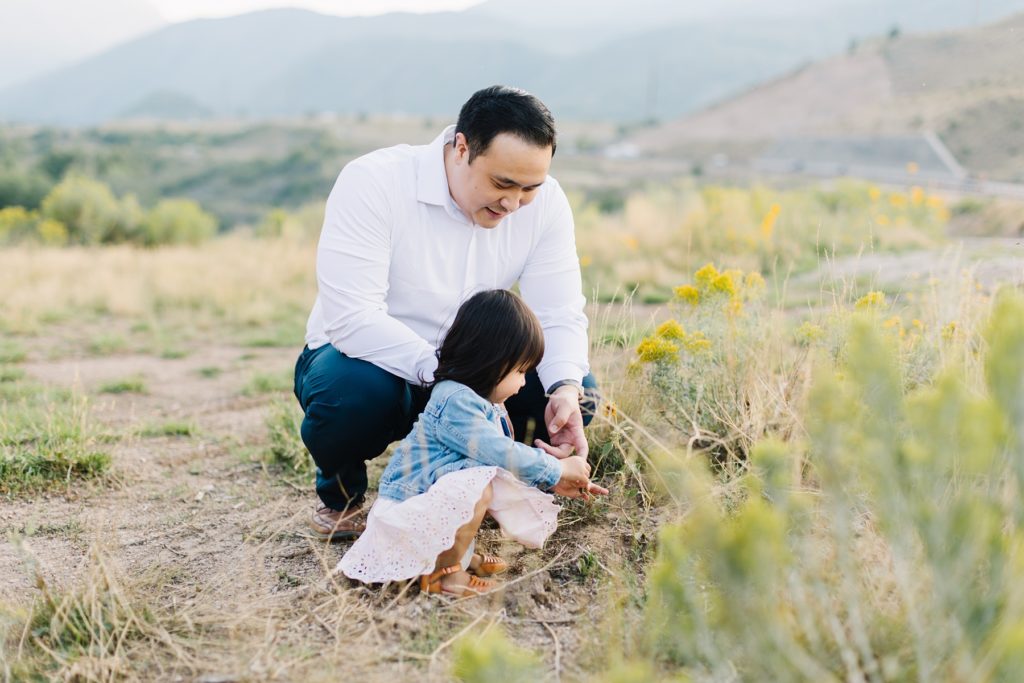 Father and Daughter Family Photos by Utah Photographer Mary Horne Nelson